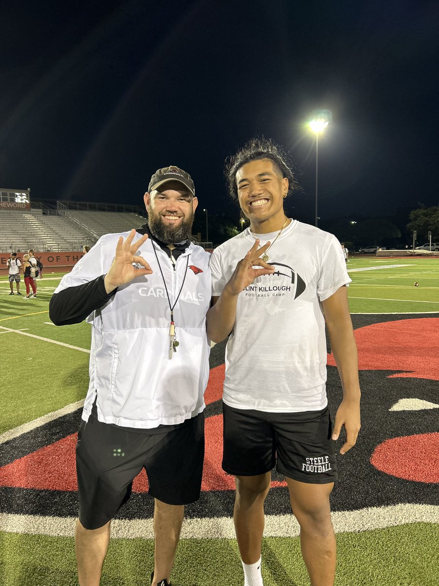Julian Hugo (@ju1ianhugo) on Twitter photo #AGTG After an incredible camp and conversation with <a href="/_CoachOlson/">Ben Olson</a>, Iβm blessed to receive an offer from <a href="/UIWFootball/">UIW Football</a>! #TheWord @perroni247 <a href="/BDammone/">Along The Wire</a> @ghamilton <a href="/Football_Steele/">Cibolo Steele Football</a> <a href="/satxhsfb/">SATXHSFB</a> #AGTG After an incredible camp and conversation with <a href="/_CoachOlson/">Ben Olson</a>, Iβm blessed to receive an offer from <a href="/UIWFootball/">UIW Football</a>! #TheWord @perroni247 <a href="/BDammone/">Along The Wire</a> @ghamilton <a href="/Football_Steele/">Cibolo Steele Football</a> <a href="/satxhsfb/">SATXHSFB</a>