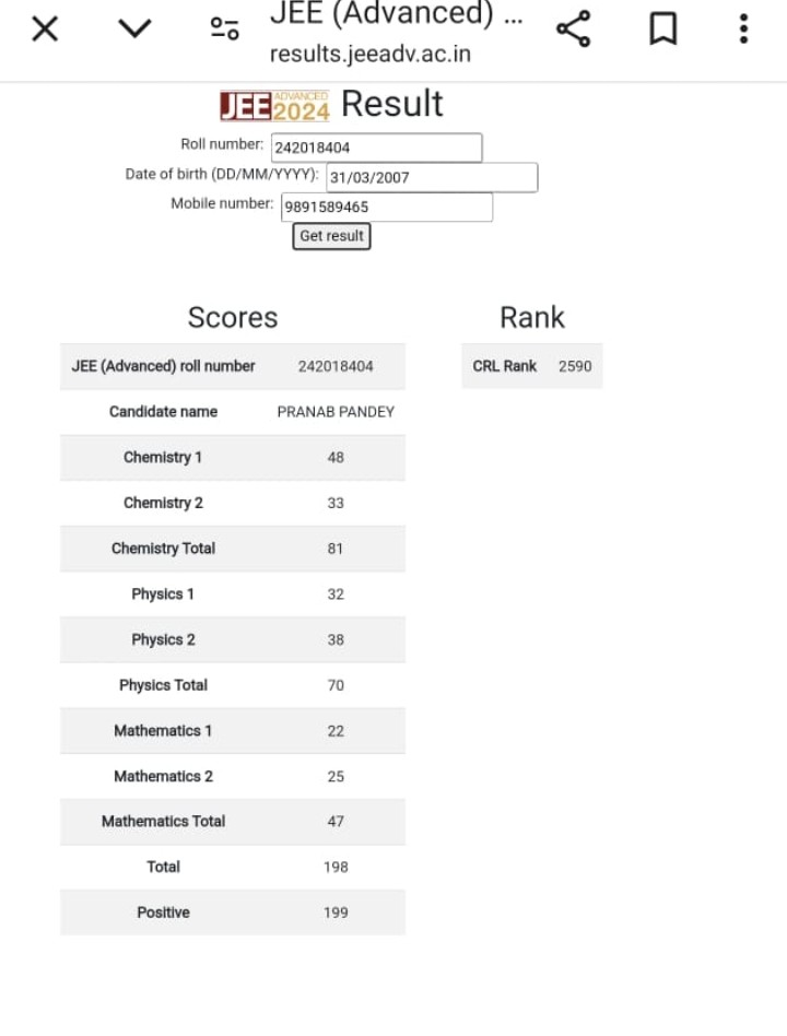 Congratulations Pranab Pandey !! Proud of you !!!! 💐💐👏👏

Our student from GSV co-ed B4 Paschim vihar school,pranab Pandey, got selected in JEE advanced with Rank 2590.
Proud moment for all of us.🙏
<a href="/Dir_Education/">DIRECTORATE OF EDUCATION Delhi</a> <a href="/PbpandeyB/">B P Pandey</a>