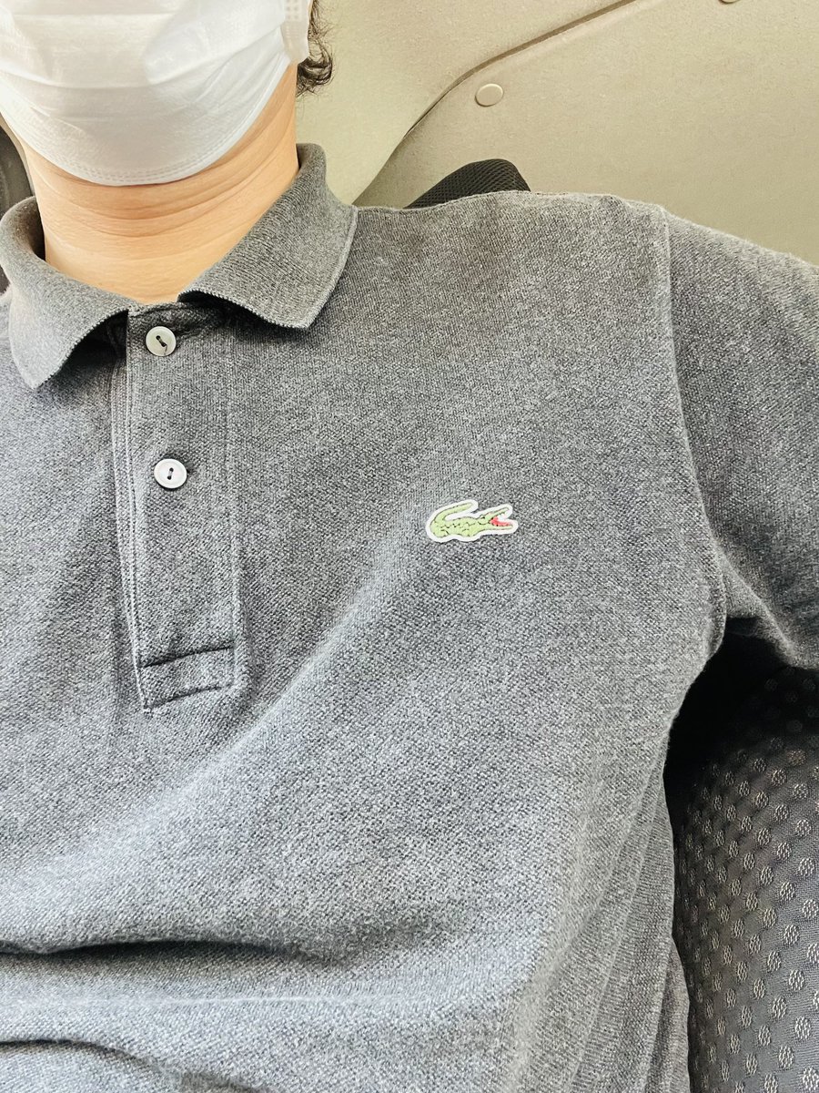 levis501redwing's tweet photo. 今日も🐊野郎!
今日は人間ドックでした💦胃カメラ何回やっても慣れなけど、なんとか涙、鼻水、よだれ出しながら、やって参りました😂✌️
今からランチ🍙行こうっと🚗
#LOCOSTE🐊
#L1264 https://t.co/F4xmFgzWHZ