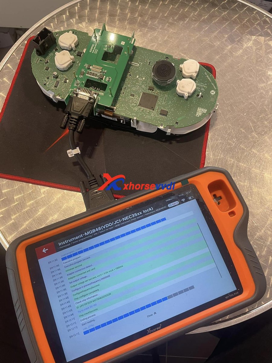 Xhorsevvdi's tweet photo. Vw golf 7 2019 🚗 
Read Immo data ✔️  
Add key ✔️ 
📸 Serie Cle 
#keytoolplus #mqb #xhorseadapter #nosoldering #vwgolf7 #immodata #AddKey #keyprogramming https://t.co/mOSRSx3GfR