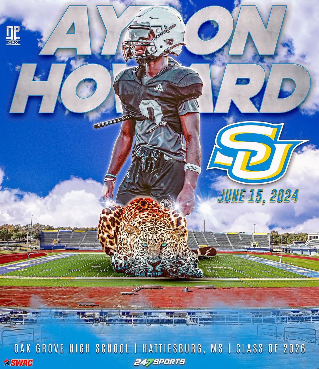 AydonHoward1k's tweet image. I will be at Southern University this Saturday! @Recruit4SU @CoachTGraves3 @CoachMFred_OC