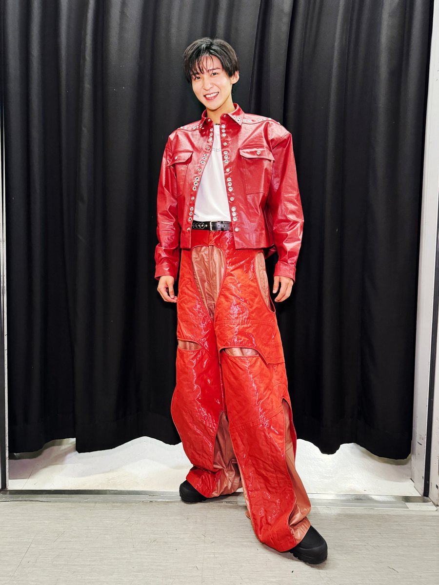 ◤Backstage Photo #目黒蓮 ◢ 「見えないんですけど 中はノースリーブ