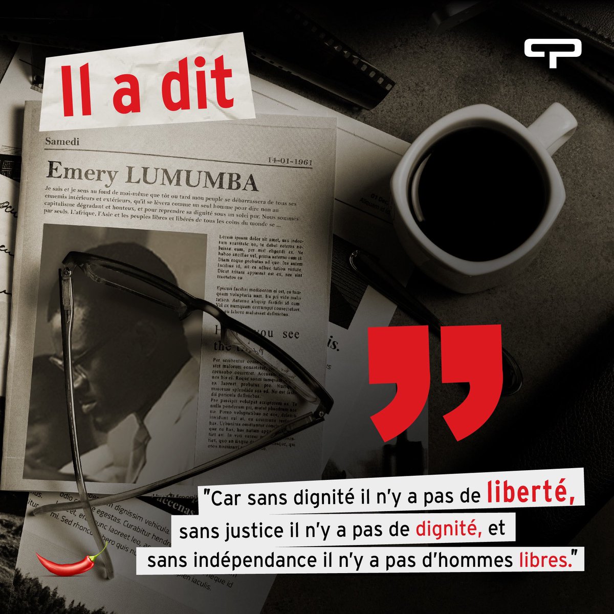 pygmacomms's tweet photo. La liberté est l’essence même de notre existence.
#pygmacomms #pygma2O #pygma20ans #communication #dignite #liberté #kinshasa #rdc #iladit #lumumba https://t.co/pday8MHYsa