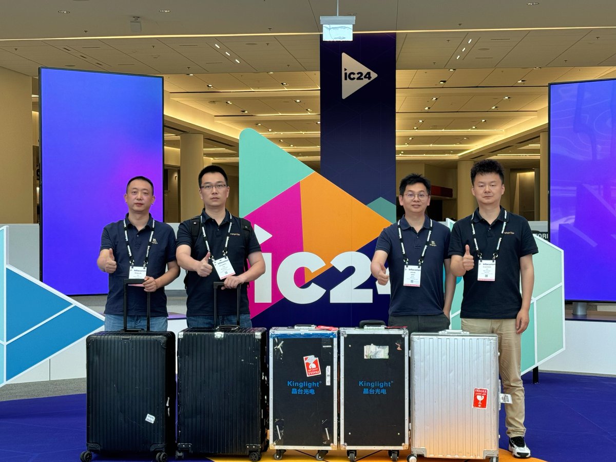 Kinglight08's tweet photo. Kinglight booth is ready for you!

We'll showcase various new LEDs at InfoComm 2024.
Welcome to join us at booth W3031!

Access Code: KIN931
Kinglight site: https://t.co/kfe48pSooW
Email: sales@kinglight.com

#Kinglight #LED #InfoComm https://t.co/TQsdMW9avL