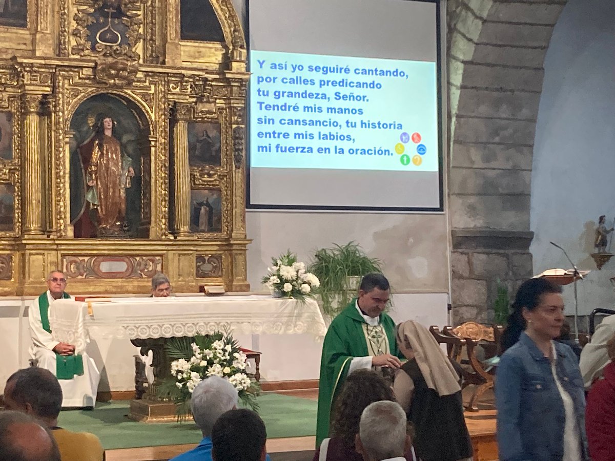 fedispa's tweet photo. Se retomó MISAS DE LA DISCAPACIDAD en la Diócesis Palentina. Gracias D. Mikel por regir la Misa de la Discapacidad, a los Hermanos GUANELIANOS, San Juan de Dios, FEDISPA y las entidades de la discapacidad, parroquias y zonas pastorales palentinas por el encuentro en Santa Marina. https://t.co/9UEd1xohtL