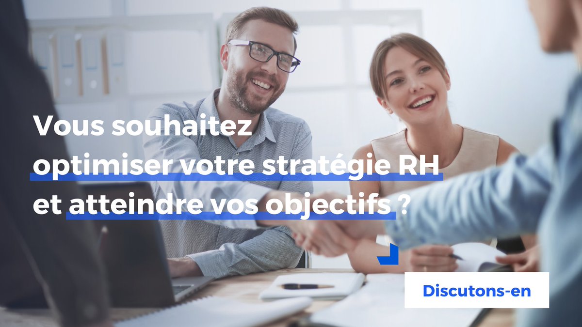 🚀 Vous souhaitez optimiser votre stratégie RH et atteindre vos objectifs ?

🤝 En faisant appel à notre équipe d’experts en stratégie RH, vous faites le choix d’accéder à un mode de collaboration basé sur une approche conseil. 

👉 bit.ly/3UFlxPu