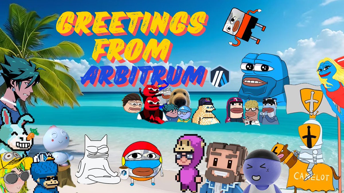 arbitrum's tweet image. Unbothered. Happy. In My Lane. Flourishing. 

Arbitrum Summer is upon us.