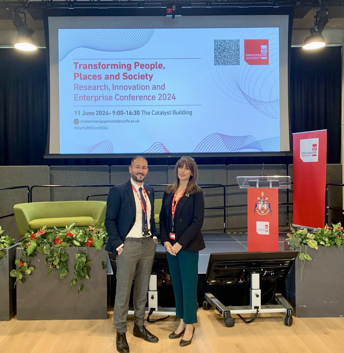 Looking forward to present our #research on #LinkedIn Learning with lead author <a href="/joe_hazzam/">Dr. Joe Hazzam</a> at the Research, #Innovation and #Enterprise Conference 2024
#StaffsRIEConf2024