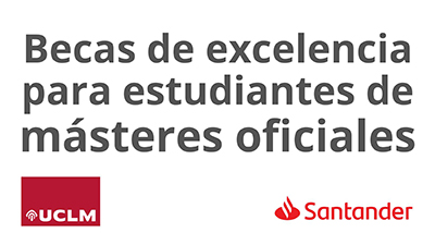 🔴Publicada la convocatoria de becas de excelencia para estudiantes de másteres oficiales en la UCLM cofinanciadas por <a href="/bancosantander/">Santander</a> 
Ayudas de 2500 euros que pueden solicitarse hasta el 20 de septiembre.
uclm.es/global/promoto…