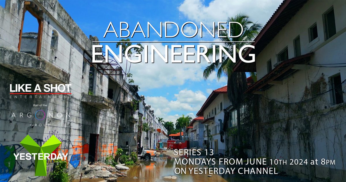 Nusbacher's tweet photo. It started last night for UK viewers! Did it start for viewers in Ireland as well? Let me know! @likeashot_tv @YesterdayTweets @Discovery @Pastpreservers #mota #mysteriesoftheabandoned #abandonedengineering https://t.co/0exRGxGfon