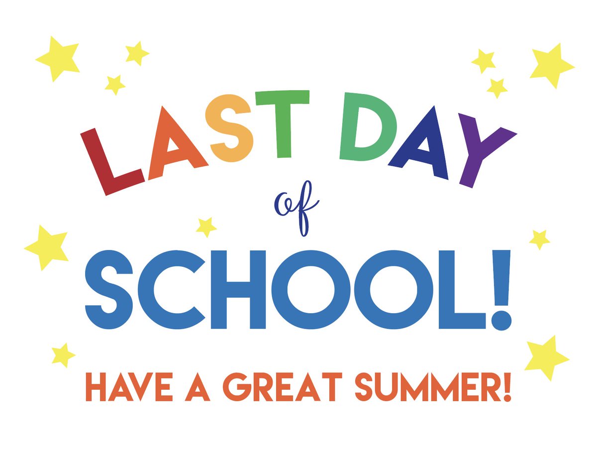 What a year it is has been!! You all have grown and blossomed. I can't wait to see what next year holds for you!  Happy Summer, everyone!