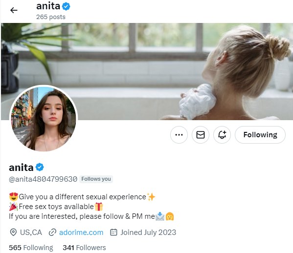 anita4804799630's tweet photo. She's an honest seller, Follow &amp; DM @anita4804799630, you can get free toy!!! Trust me😍😍😍
#Amazon #sextoy https://t.co/ov1My7HKx4