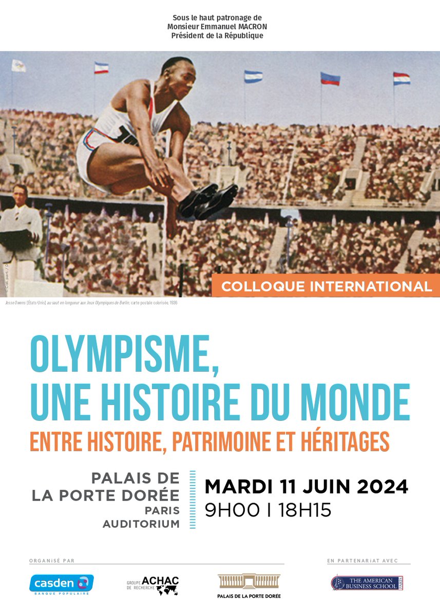 Clément LOPEZ (@clem_lopez4) on Twitter photo Début du colloque Olympisme Une Histoire du Monde organisé par <a href="/ACHAC_Officiel/">Groupe de recherche Achac</a> <a href="/Casden_BP/">CASDEN</a> au <a href="/Palaisptedoree/">Palais de la Porte Dorée</a> avec une table ronde sur les figures olympiques <a href="/nathiannetta/">Nathalie Iannetta</a>
@thomassnegaroff @julie_gaucher63 <a href="/marion_phlpp/">Marion 🏹</a> <a href="/shcisse/">Sylvère-Henry Cissé ⭐️</a> <a href="/YvanGastaut/">Yvan Gastaut</a> Début du colloque Olympisme Une Histoire du Monde organisé par <a href="/ACHAC_Officiel/">Groupe de recherche Achac</a> <a href="/Casden_BP/">CASDEN</a> au <a href="/Palaisptedoree/">Palais de la Porte Dorée</a> avec une table ronde sur les figures olympiques <a href="/nathiannetta/">Nathalie Iannetta</a>
@thomassnegaroff @julie_gaucher63 <a href="/marion_phlpp/">Marion 🏹</a> <a href="/shcisse/">Sylvère-Henry Cissé ⭐️</a> <a href="/YvanGastaut/">Yvan Gastaut</a>