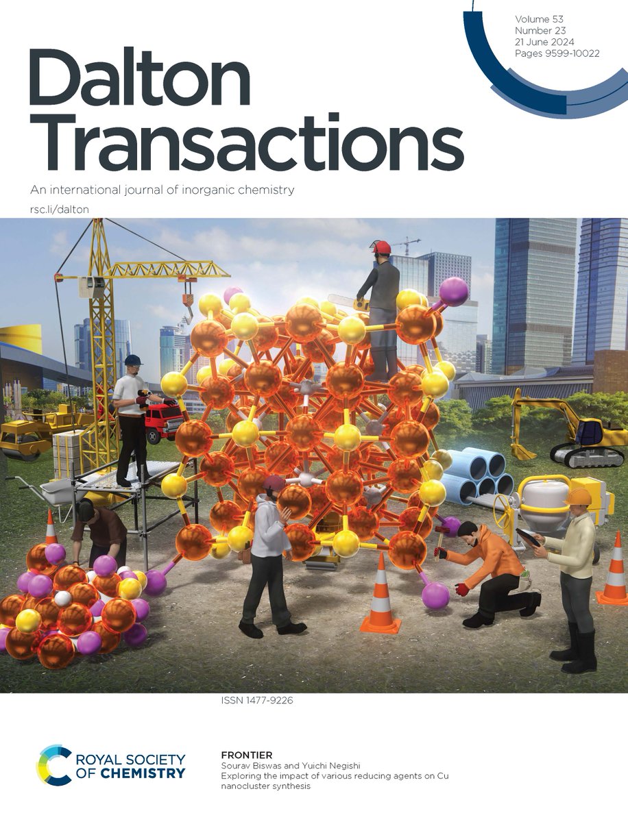 DaltonTrans's tweet image. Issue 23 is now online, read it here👇

pubs.rsc.org/en/journals/jo…