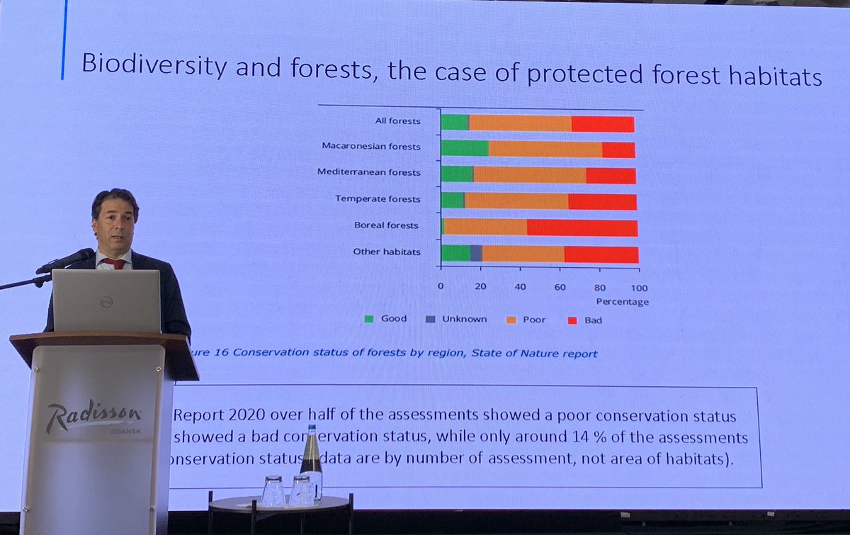 And the 2024 State Forest Conference is officially opened! 2 days of presentations, excursions and networking against the background of Gdańsk and its forests🌳🇵🇱. This morning the kick-off with presentations by <a href="/LPanstwowe/">Lasy Państwowe</a>’s DG @jerzyfijas and <a href="/Marco_Onida/">Marco Onida</a> from the 🇪🇺 Commission