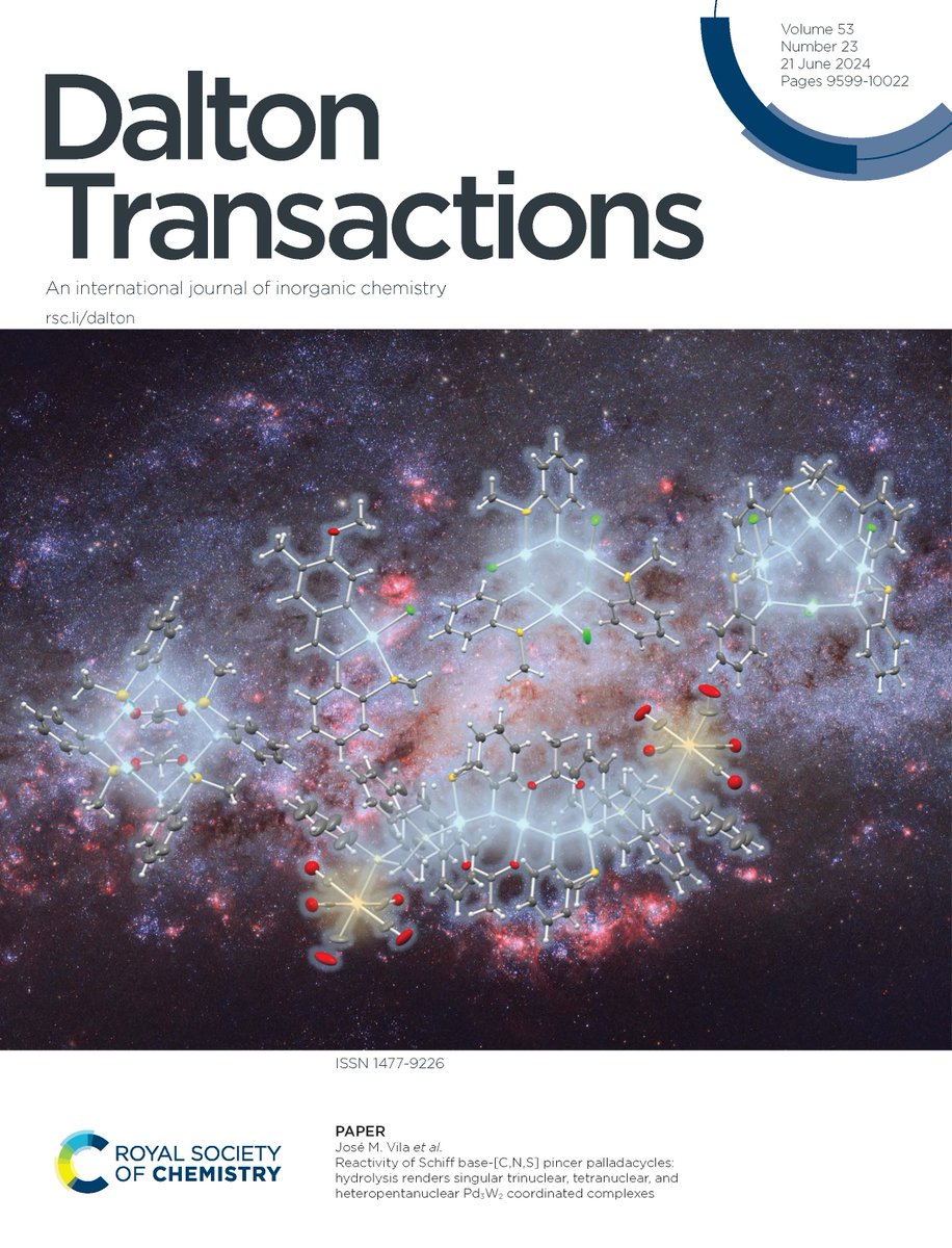 DaltonTrans's tweet image. Issue 23 is now online, read it here👇

pubs.rsc.org/en/journals/jo…