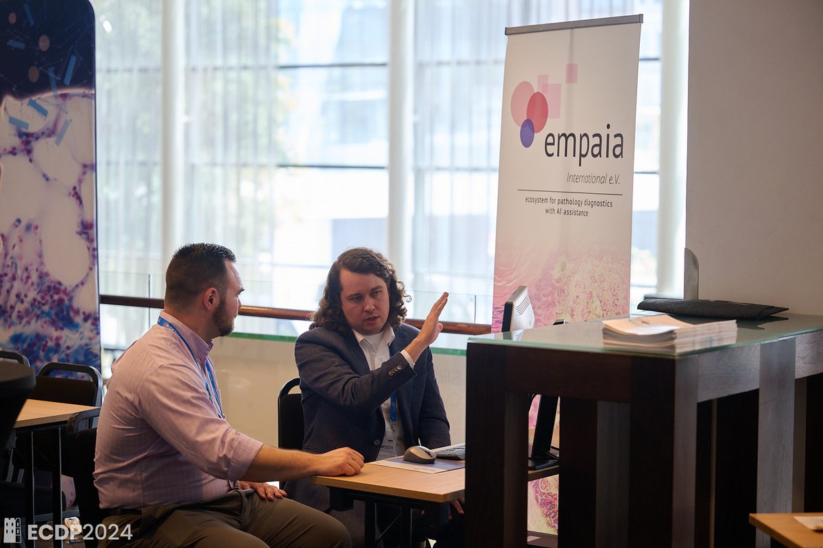 What an incredible experience at #ECDP2024! Thrilled to showcase our work at the #EMPAIA booth. The energy and enthusiasm were amazing. Thanks to everyone who stopped by to explore the future of #digitalpathology with us. Looking forward to more collaborations!#EuropeanPathology