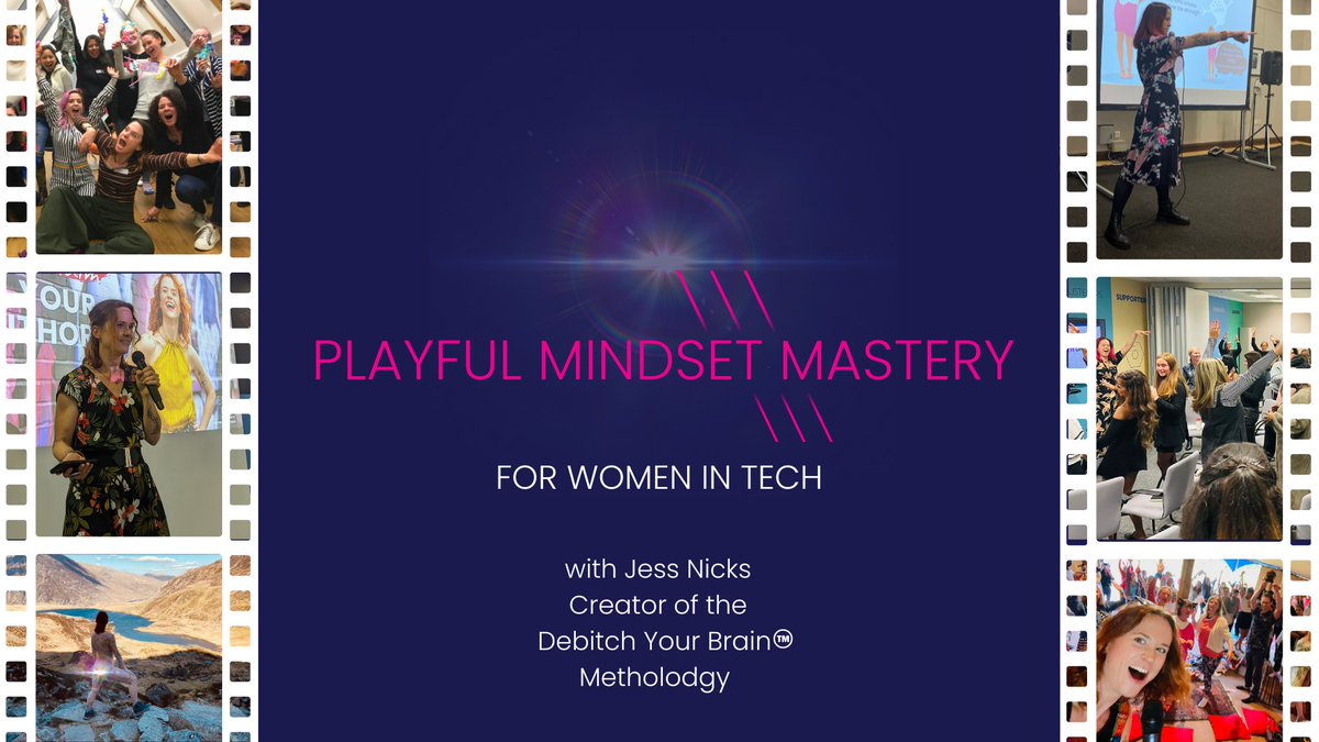 It's #LonSFWiT day 🥳
We're looking forward to seeing everyone this evening for a Playful Mindset Mastery with Jess Nicks!
#TrailblazerCommunity