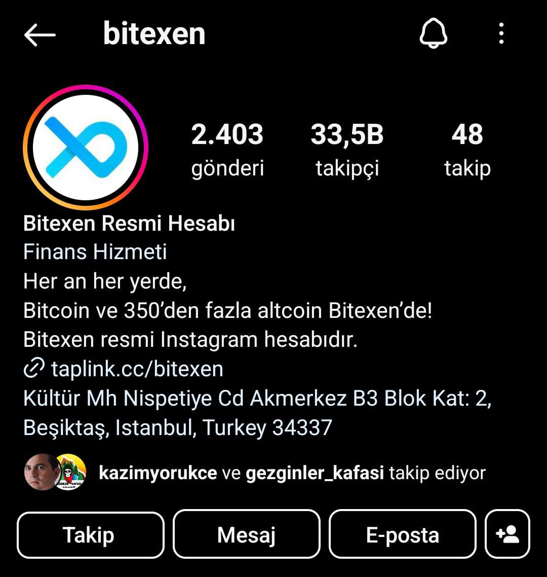 Uur_Eser's tweet photo. @bitexencom https://t.co/llpxQa143Z