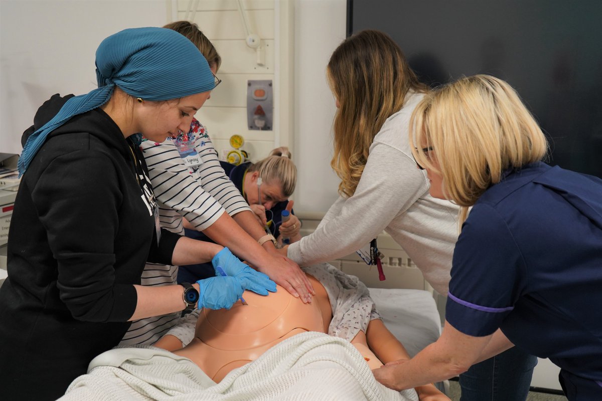 GEH Clinical and Medical Education (@gehclinmeded) on Twitter photo Our midwife tutors are keeping their knowledge & skills up to date, by attending a fantastic day of obstetric emergency simulation. A great opportunity to be part of the MDT here at GEH.
<a href="/GEHNHSnews/">George Eliot Hospital NHS Trust</a>
<a href="/CatherineFree3/">Catherine Free</a> Our midwife tutors are keeping their knowledge & skills up to date, by attending a fantastic day of obstetric emergency simulation. A great opportunity to be part of the MDT here at GEH.
<a href="/GEHNHSnews/">George Eliot Hospital NHS Trust</a>
<a href="/CatherineFree3/">Catherine Free</a>