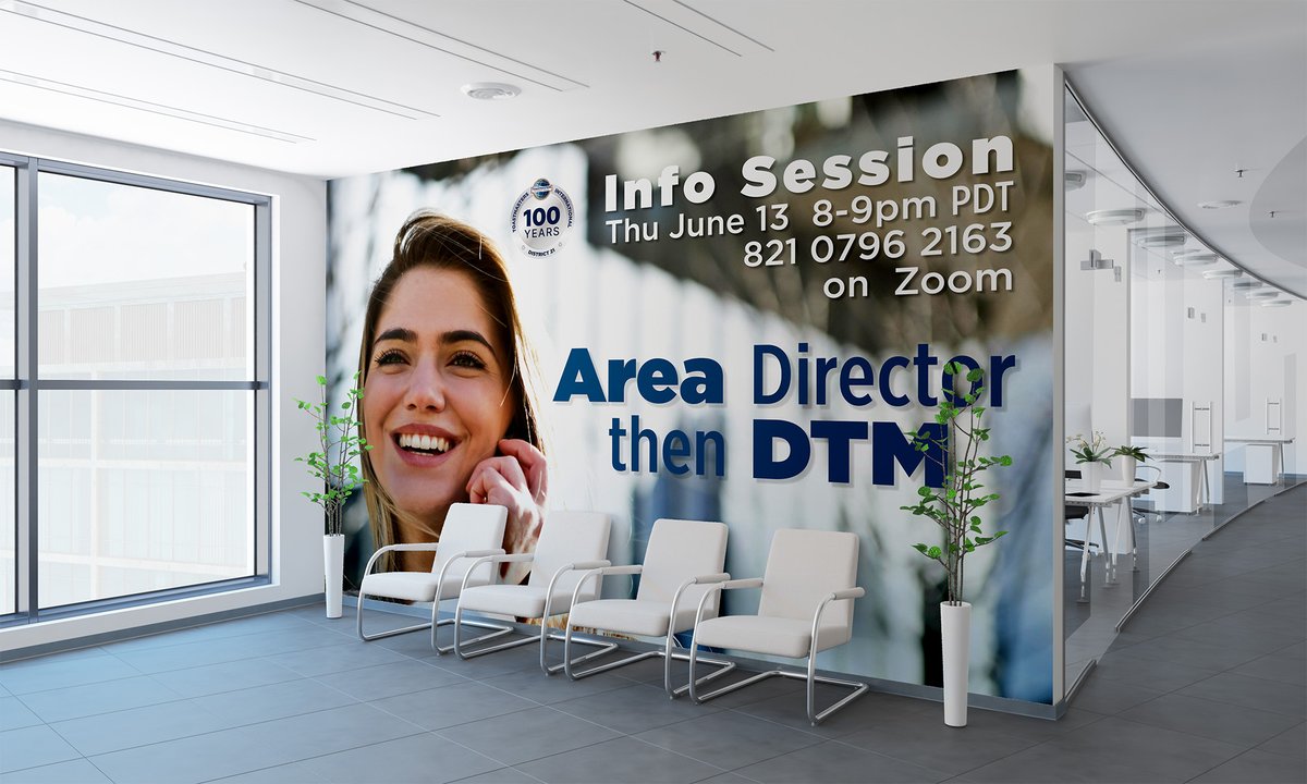 Are you thinking about getting a DTM?
You need to 𝗦𝗲𝗿𝘃𝗲 𝟭 𝘆𝗲𝗮𝗿 𝗮𝘀 𝗗𝗶𝘀𝘁𝗿𝗶𝗰𝘁 𝗹𝗲𝗮𝗱𝗲𝗿, 𝗲.𝗴. 𝗔𝗿𝗲𝗮 𝗗𝗶𝗿𝗲𝗰𝘁𝗼𝗿

Learn more in our Info Session:
Thursday, June 13, from 8-9pm PDT

Zoom ID
821-0796-2163

us06web.zoom.us/j/82107962163