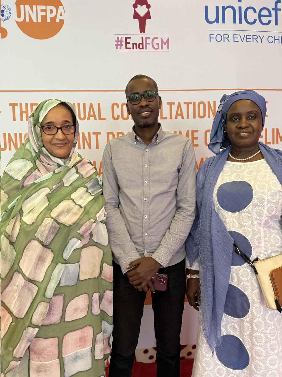 🌍📢 Les Points focaux de la Mauritanie sont présents à la Consultation annuelle 2024 du programme conjoint <a href="/UNFPA/">UNFPA</a>-<a href="/UNICEF/">UNICEF</a> pour accélérer l’abandon des MGF ! 
Ensemble, nous œuvrons pour un avenir sans violence basée sur le genre. ✨💪 #EndFGM #UNFPA #UNICEF #Mauritanie #StopMGF