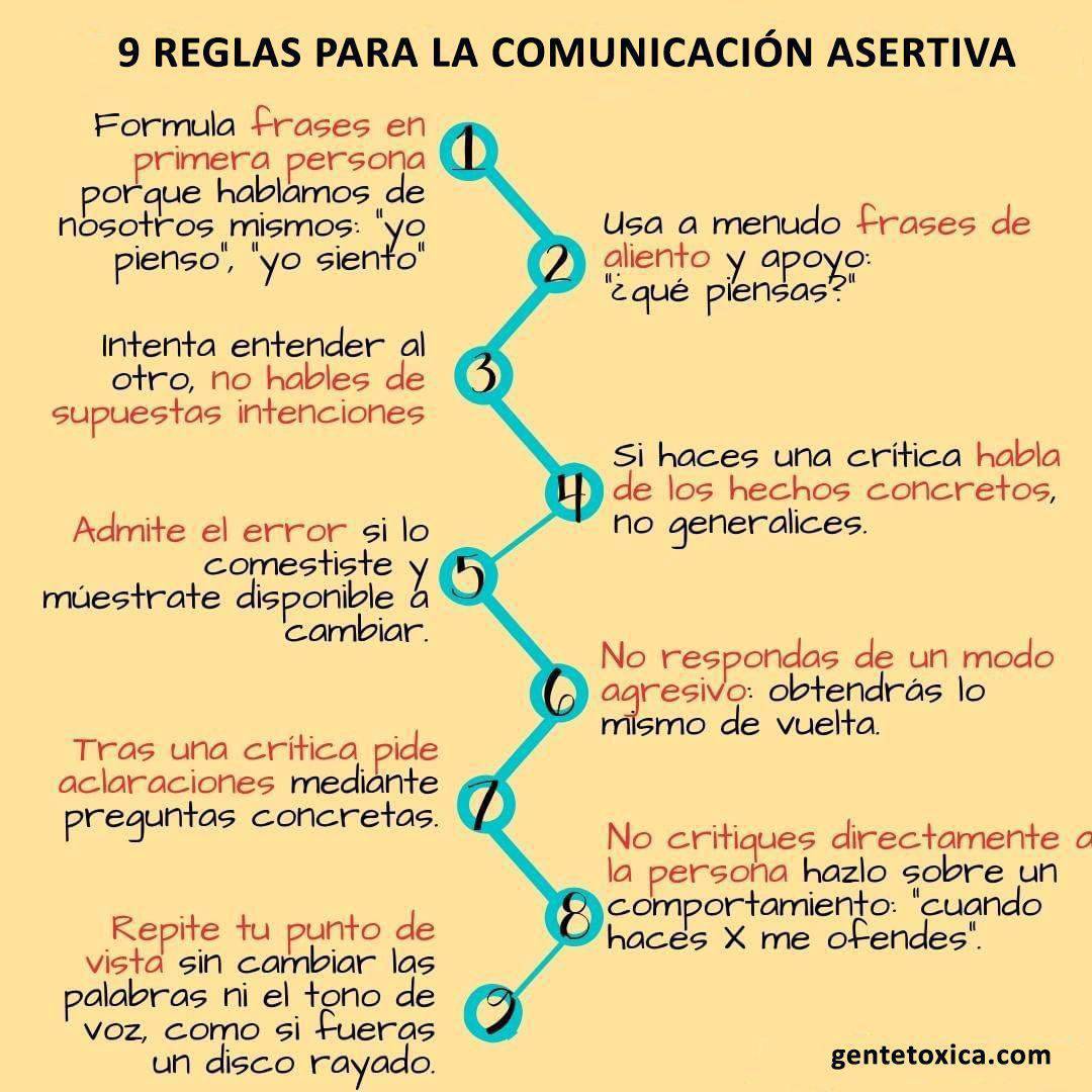 La asertividad se basa en poder comunicar lo que pienso de forma efectiva, sin que el otro se sienta poco respetado o agredido, y entienda y respete mi punto de vista

Más que técnicas concretas la gran clave de la asertividad es el desarrollo de la empatía