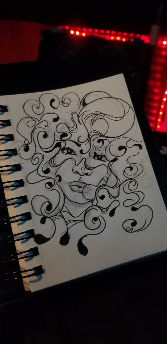 Can't sleep but made a drawing
#illustration #showerthoughts #artdaily #dailyart #insomnia