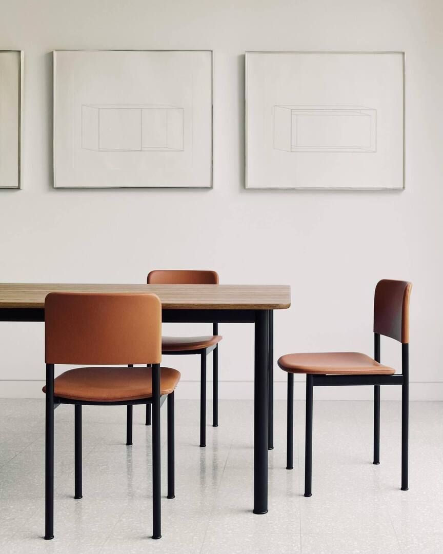 Plan chair in leather. @fredericiafurniture Fredericia Showroom Løvstæde 1, 4th &amp; 5th floor, 1152 Copenhagen. Photo | <a href="/michaelsinclair/">Michael Sinclair MD</a> instagr.am/p/C8Eb9YSIdrg/