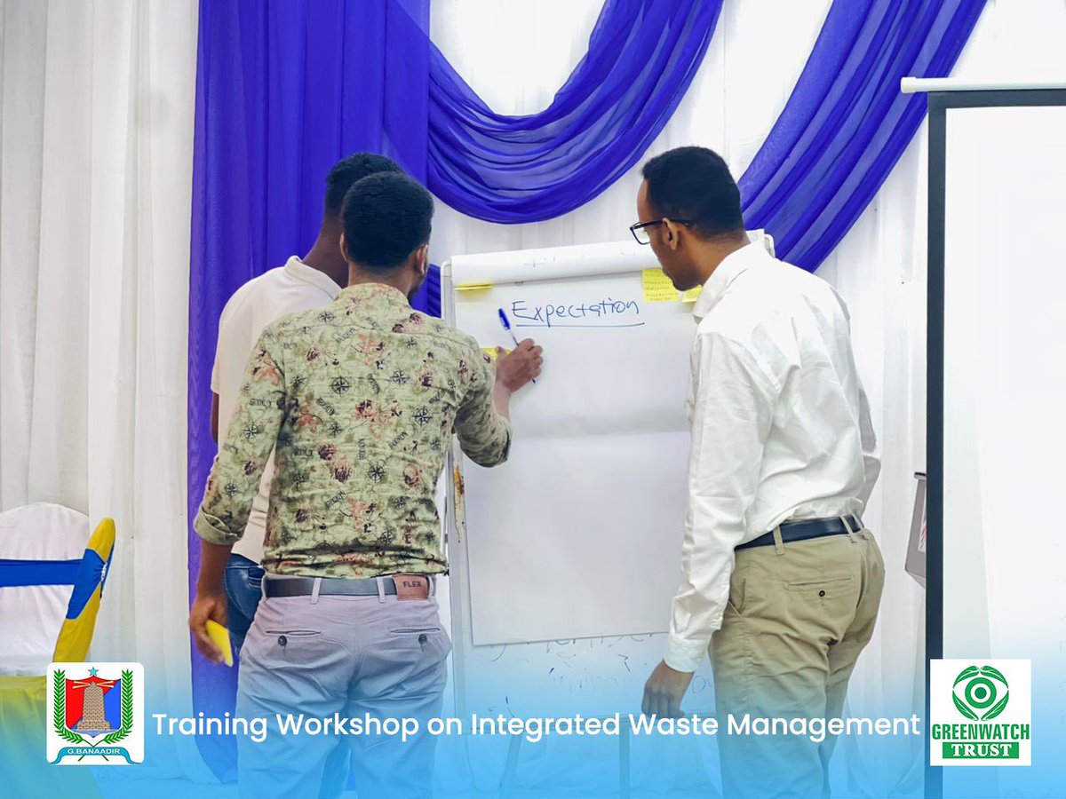 Greenwatch Trust (@greenwatchtrust) on Twitter photo In collaboration with BRA, we concluded an insightful training workshop on integrated waste management for the Department of Waste & Sanitation at #MogadishuMunicipality ♻️
Congrats to all participants, and gratitude to #JPLG <a href="/UNHABITAT/">UN-Habitat</a> and partners for their invaluable support! In collaboration with BRA, we concluded an insightful training workshop on integrated waste management for the Department of Waste & Sanitation at #MogadishuMunicipality ♻️
Congrats to all participants, and gratitude to #JPLG <a href="/UNHABITAT/">UN-Habitat</a> and partners for their invaluable support!