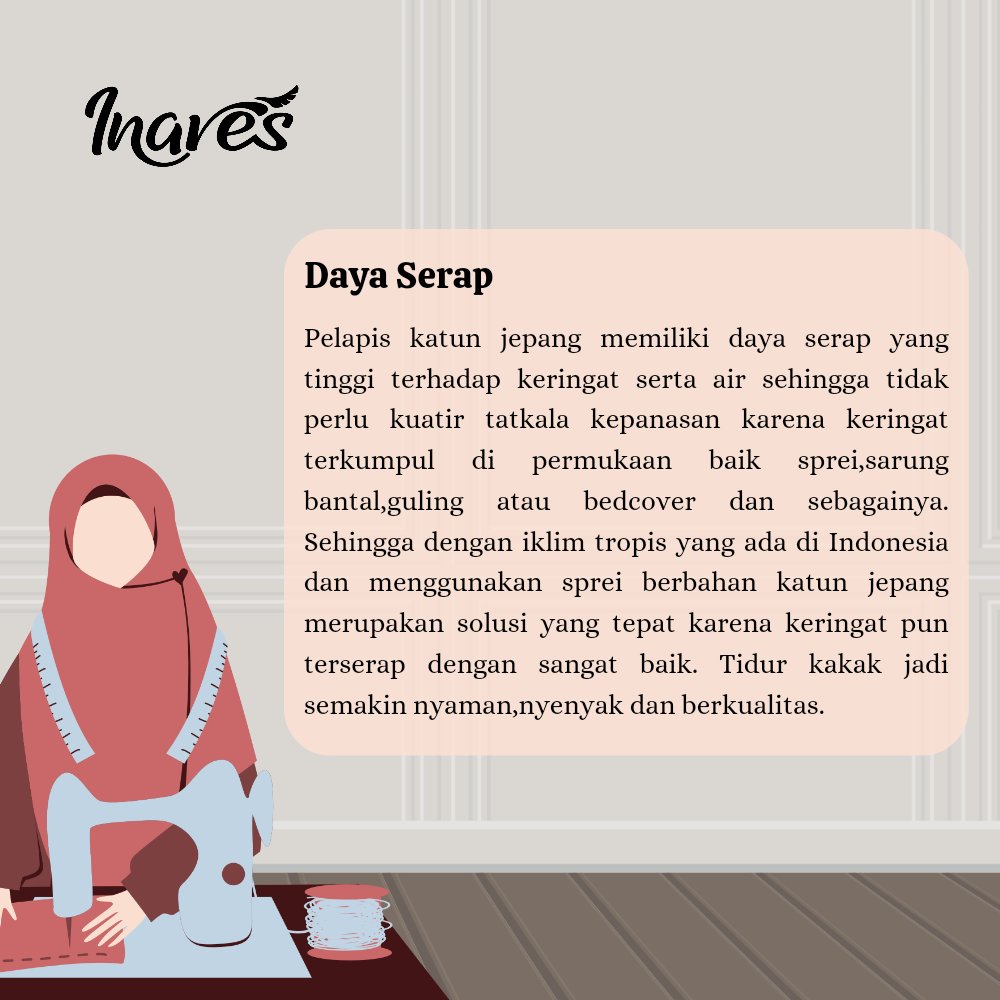 InaresOfficial's tweet photo. Perbedaan katun lokal dan jepang. Slide lengkapnya ada di  https://t.co/XVnUa0FuE3 😍 https://t.co/dzLEjTY3DC