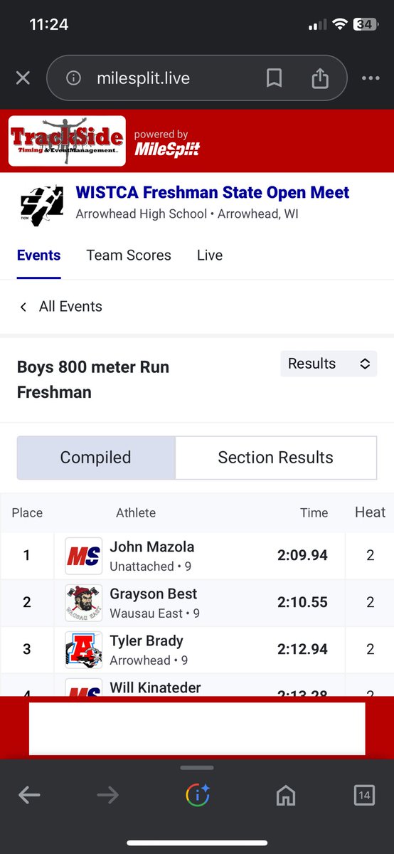 Kettle Moraine Boys/Girls Track & Field tweet media