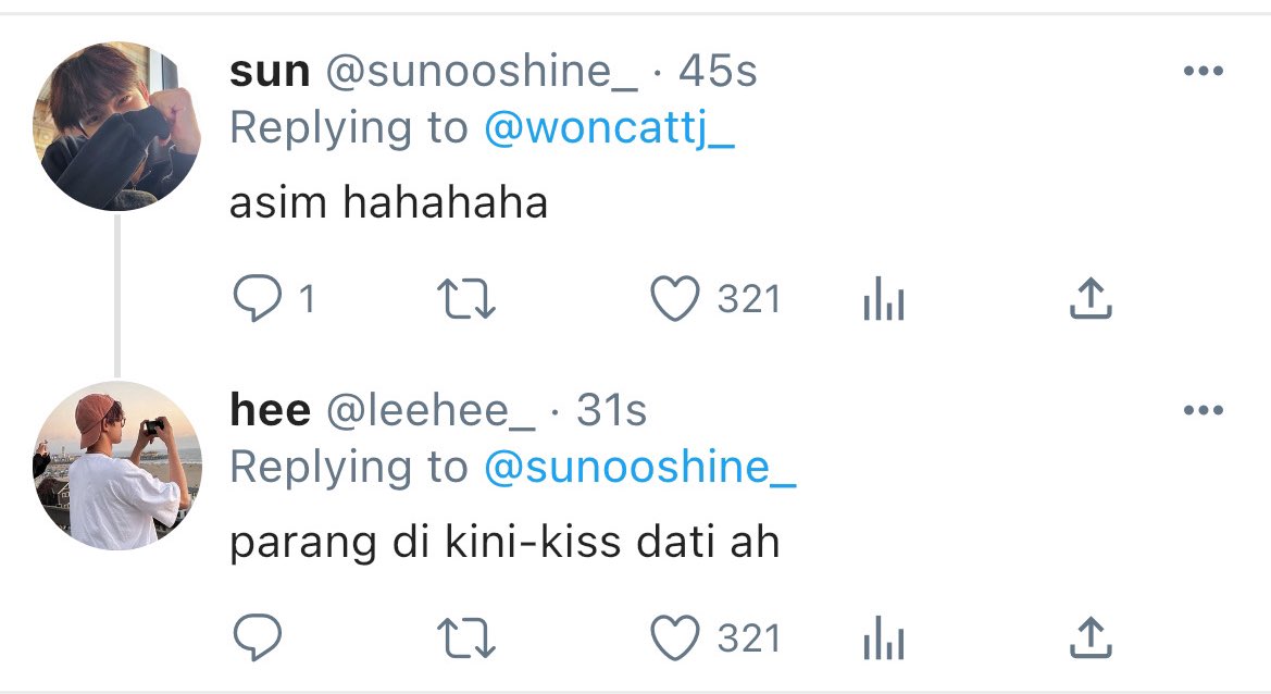 — #heesun few tweets au

HEESUN MAG EX NA NAG PAPARINIGAN SA TWITTER 🥳🥳🥳