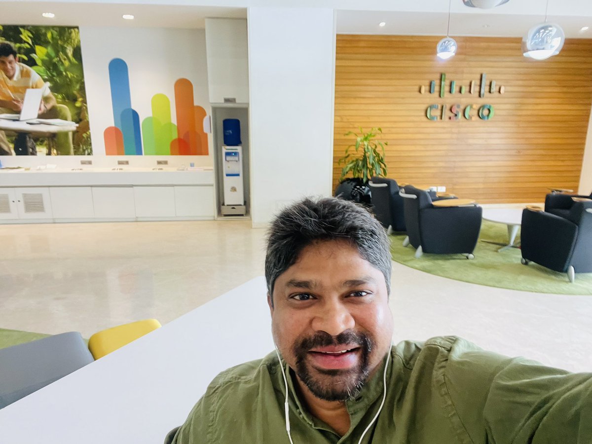 sashmeel's tweet image. I am a happy #Cisconian