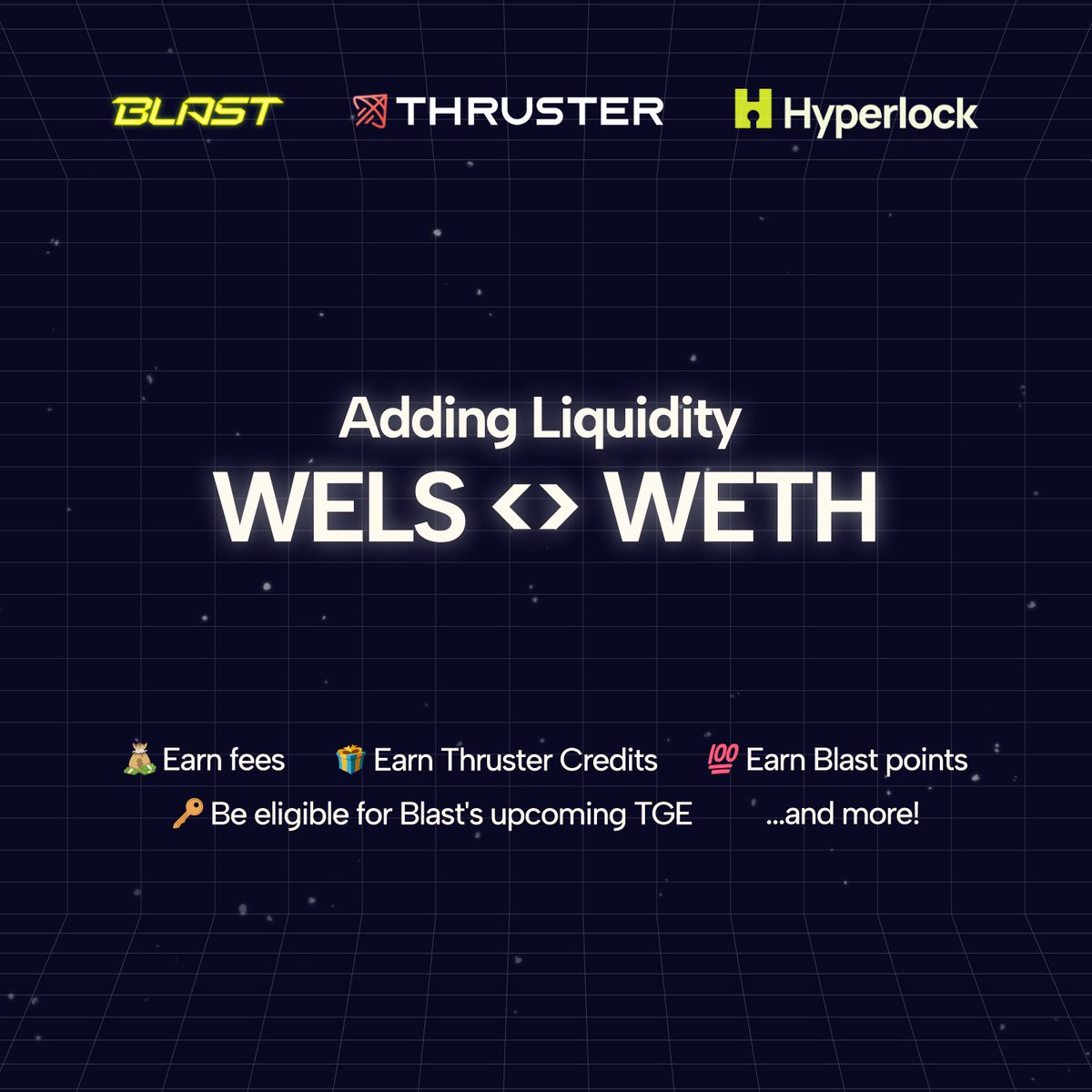 Gambit_fi's tweet image. Pulled out all the punches to bring you alpha of the century, it does not get any better 🤜🤛

With our official deployment on @Blast_L2 @ThrusterFi @hyperlockfi , we've lined up a slew of benefits across multiple platforms.

What does this mean:
+ gain fees &amp;amp; points from…