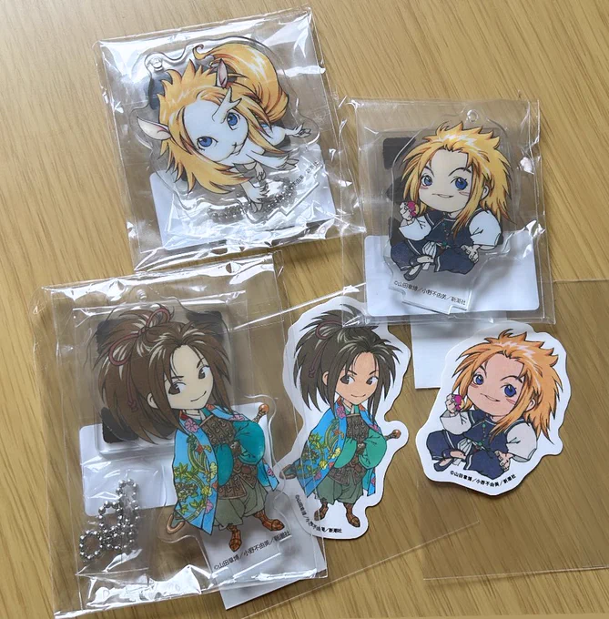 グッズは尚隆さんと六太くん買ったよ1個欲しいの売り切れて泣いちゃったぜでも可愛い.... 