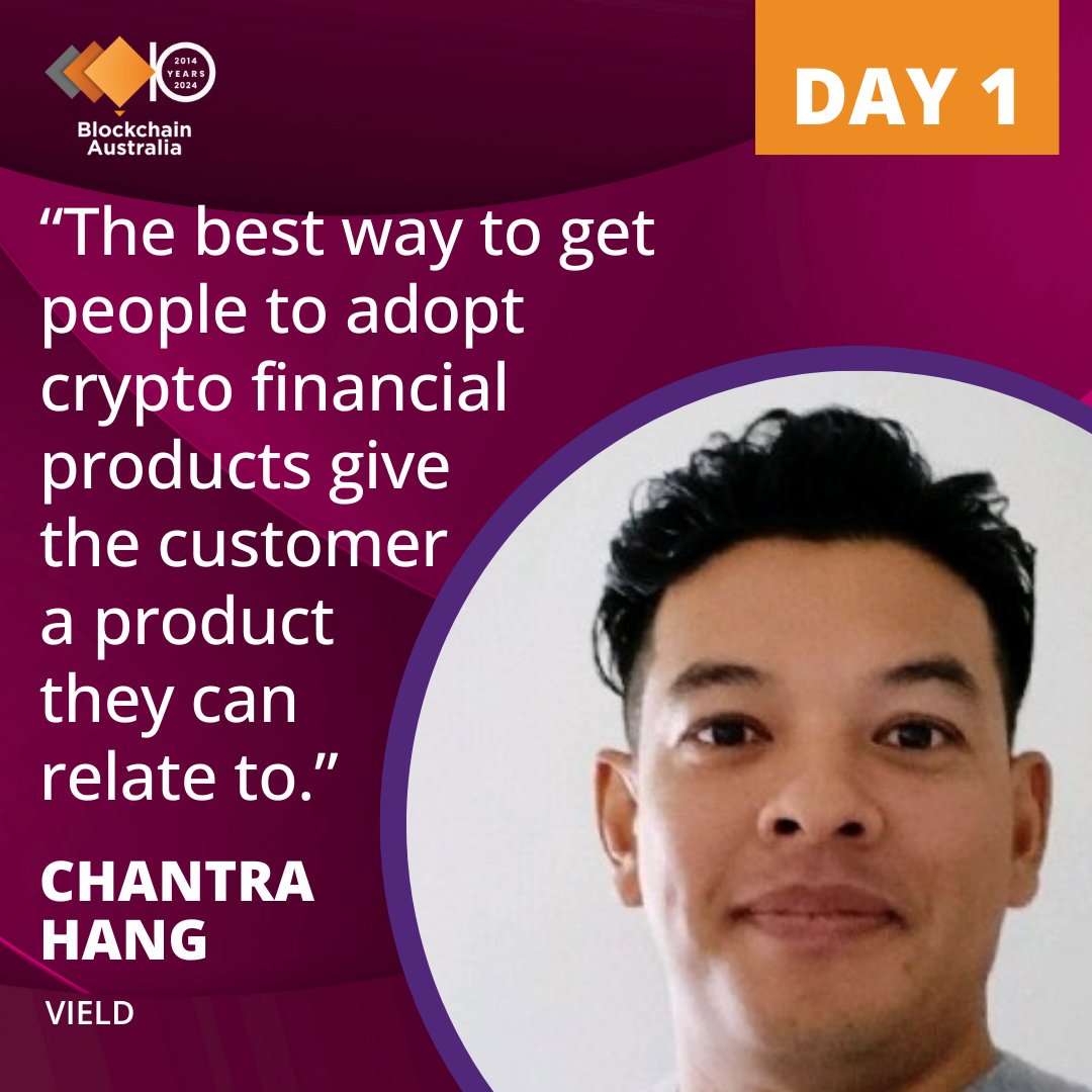 DECAustralia's tweet photo. Highlights from our third builders' showcase today: Magic Internet Money: The Killer Use Case. #BW2024

Thanks to our panelists: Andrew Grech @WayexSocial, Alek Trpkoski @ByteFederalAU, Charlie Karaboga @blockearner and Chantra Hang @vieldcrypto - and to moderator, Debbie Yuen! https://t.co/Svk3k69GQL