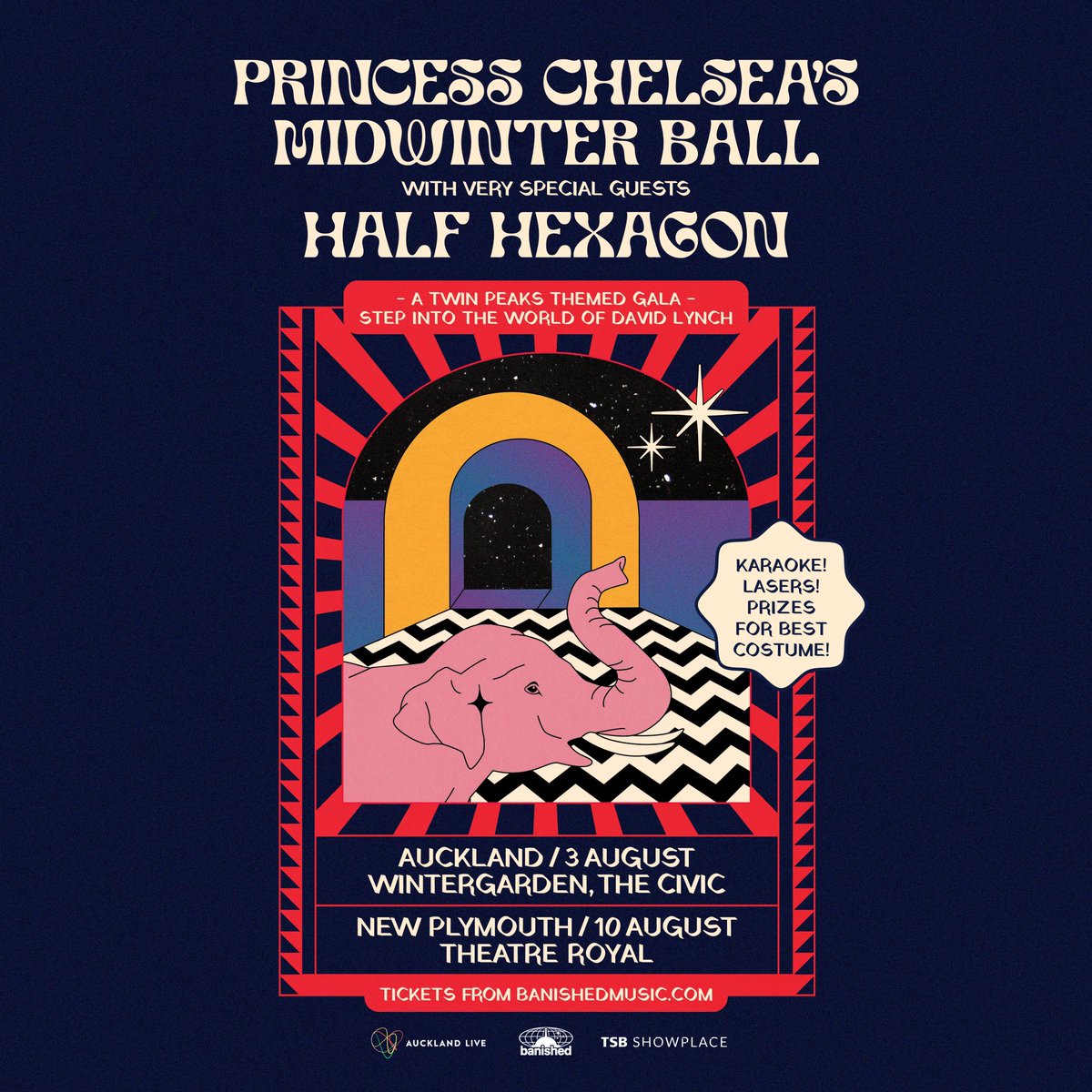 Lil' Chief Records (@lilchiefrecords) on Twitter photo Tickets are now open for a special midwinter ball featuring Princess Chelsea and Half Hexagon!! Subscribe to <a href="/banished_music/">Banished Music</a> for presales. Tickets are now open for a special midwinter ball featuring Princess Chelsea and Half Hexagon!! Subscribe to <a href="/banished_music/">Banished Music</a> for presales.