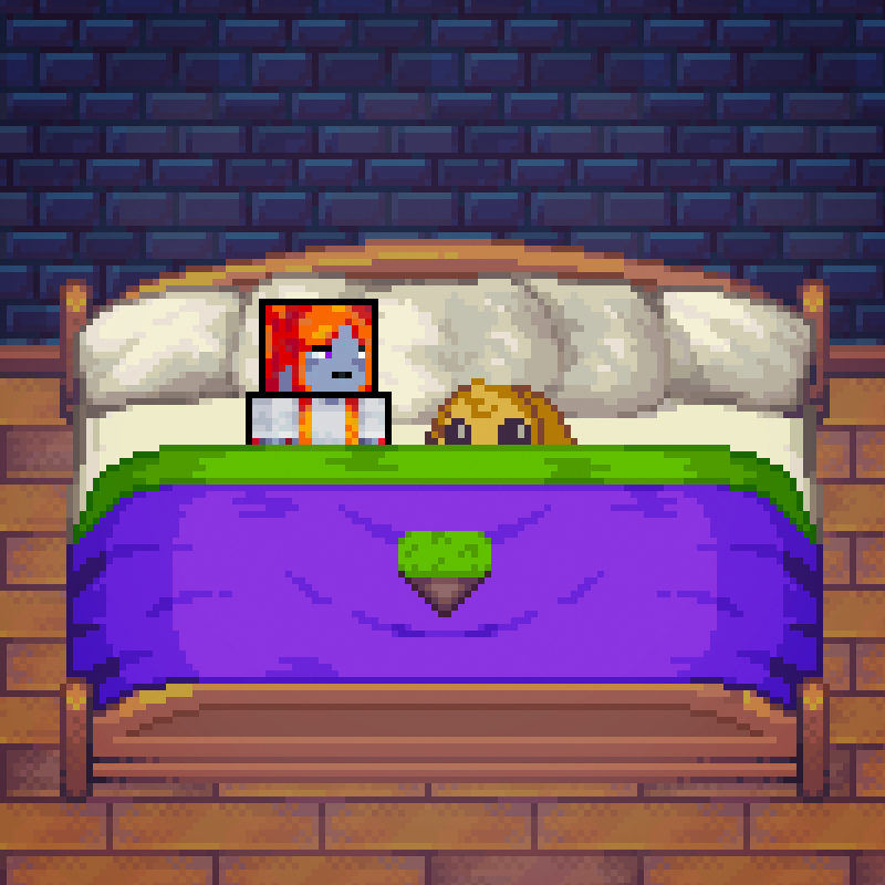 zombinaaaaa's tweet image. It was a looooooong day! 🥱 Good night 🌛💤
See you tomorrow in @pixels_online 🥰

#PixelsCreator #KindCreator #PixelsChapter2