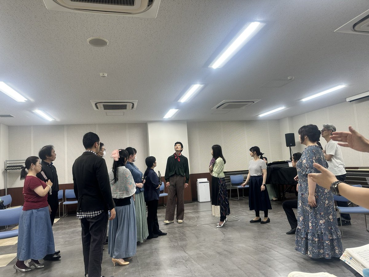 『メリーウィドウ』絶賛お稽古中🌟
徐々にキャラクターが息づき始め、楽しい時期に入りつつあります☺️
私は相変わらず萌えまくっております！
ぜひご観劇頂けたら嬉しいです♪