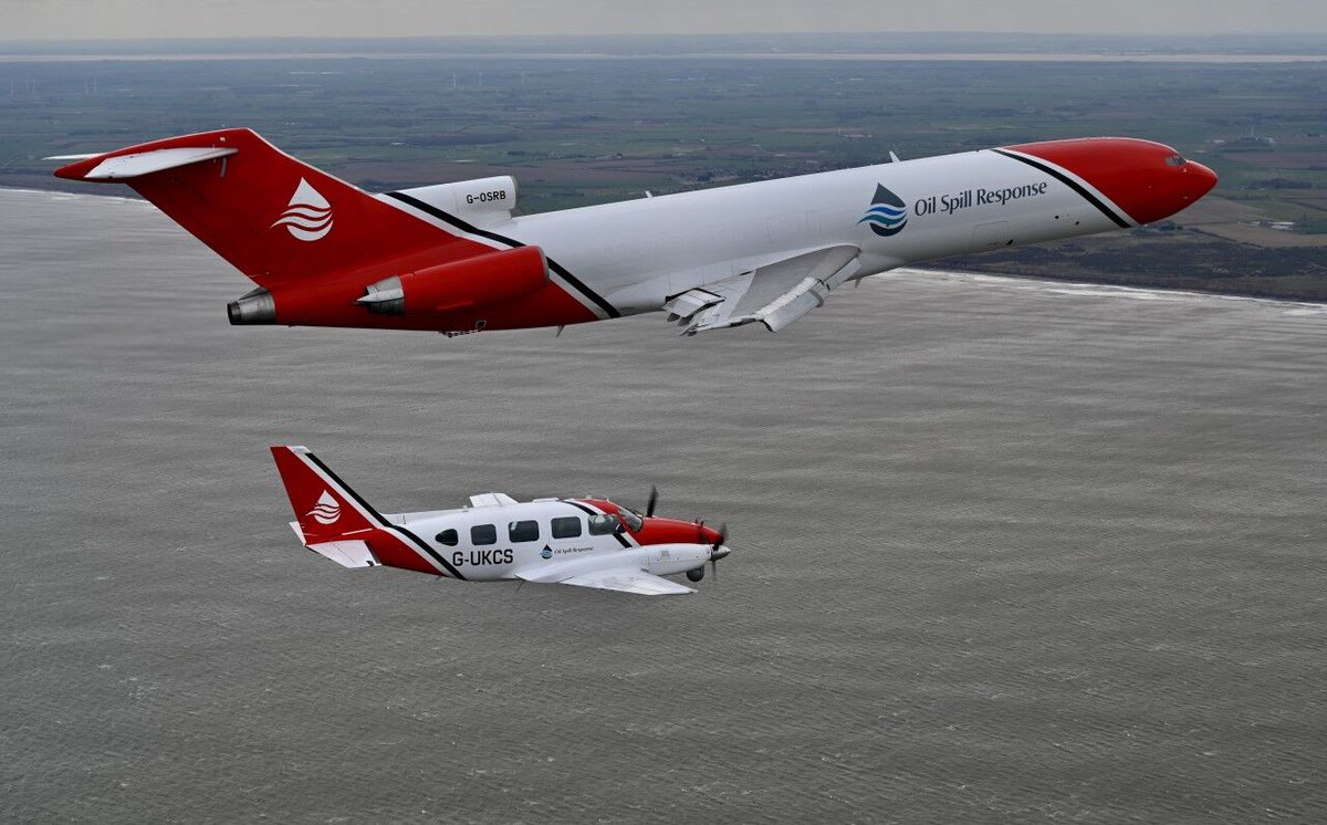 oilspillexperts's tweet image. Today and tomorrow, off the coast of the Isle of Wight, you might spot our Boeing 727 and surveillance aircraft flying low over the Solent, part of a planned exercise to test our response capabilities with @2Excel_Aviation and maintain service excellence. ✈️