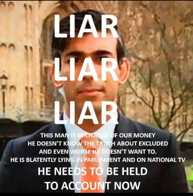 GuillermElodie's tweet photo. Sunak and his cronies are the biggest danger to this country
Agree ?
YES OR NO ?
#GeneralElectionN0W #ToriesOut702
#ToryCorruption #ToriesAreOutOfControl https://t.co/J7ccm1IGYo