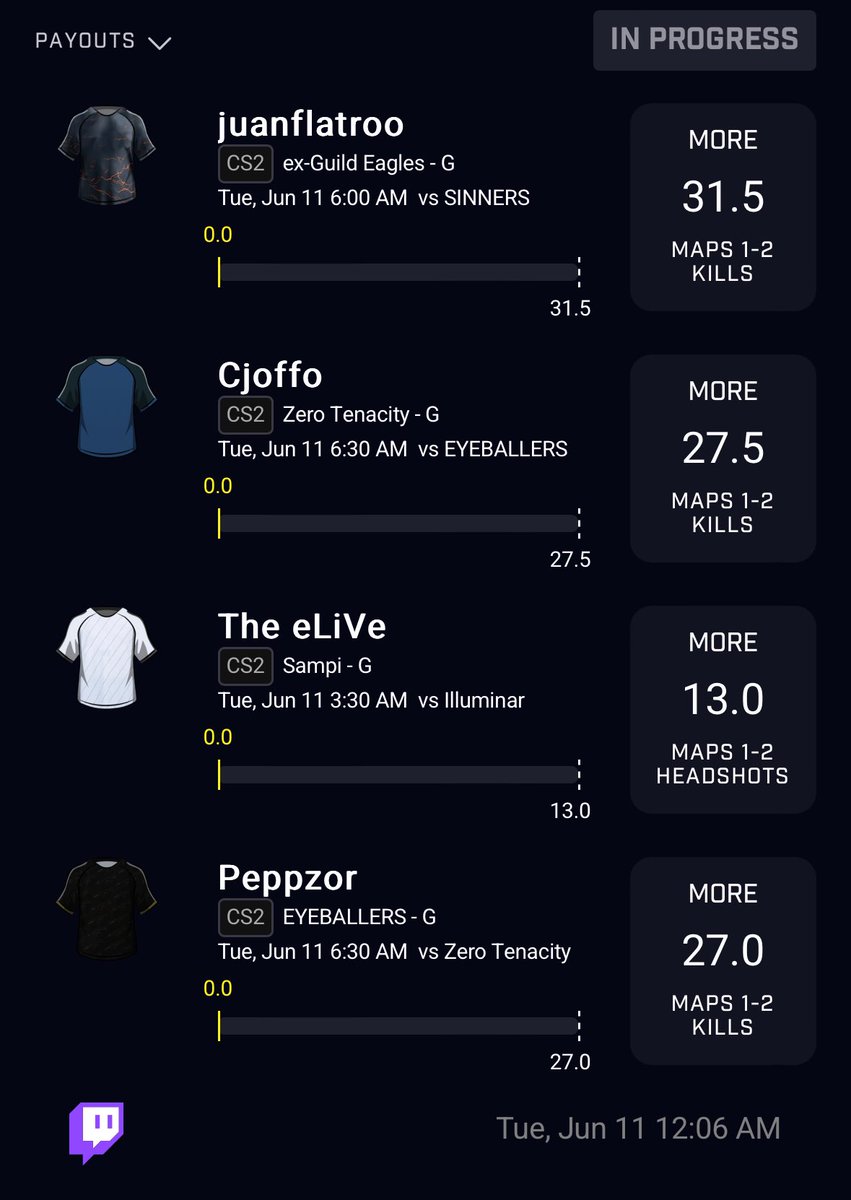 WyzeProps's tweet image. Night Owl CS2 10x 🦉🎮

Ready to bang 🫦

Drop a like if tailing 🔥

Copy my PrizePicks lineup using this link: 
prizepicks.onelink.me/gCQS/shareEntr…

#GamblingX | #PrizePicks