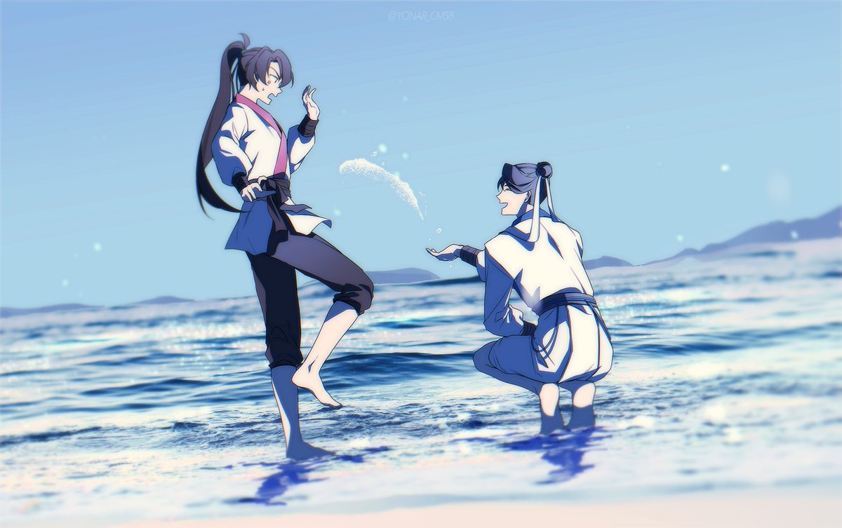 더워진다
#화산귀환 #청명송백 #청송