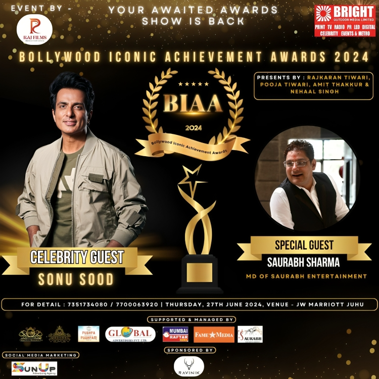 SaurabhEnt_'s tweet photo. Counting down the Days to the Bollywood Iconic Achievement Awards 2024 on June 27th, Where I'll be Joining as a Special Guest! 🌟🥂 Excited to Witness and Celebrate the Brilliance of Bollywood. 
#BIAA2024 #specialguest #bollywoodglamour #awardsseason #chiefguest
#saurabhsharma https://t.co/YdfOvqscRB