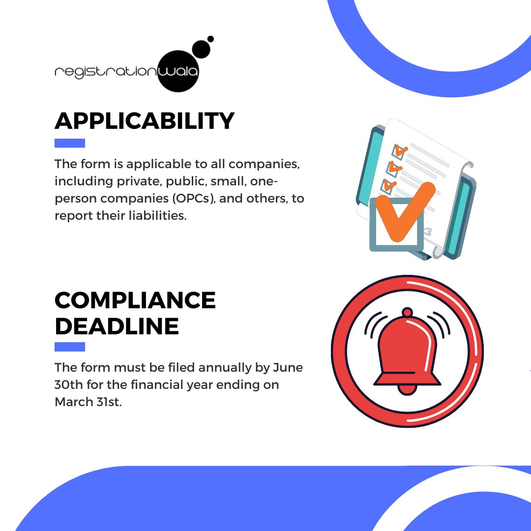 Registratinwala's tweet image. A company may seek deposits from its directors, members, or the public in order to raise funds. However, Form# DPT3 must be used by the company to file the return of deposits in such a case. 

#Registrationwala #FormDPT3 #DPT3DueDate #FormDPT3Process #FilingDPT