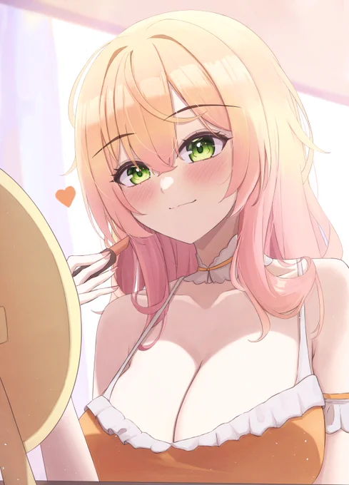 朝のメイクアップ#ねねアルバム 