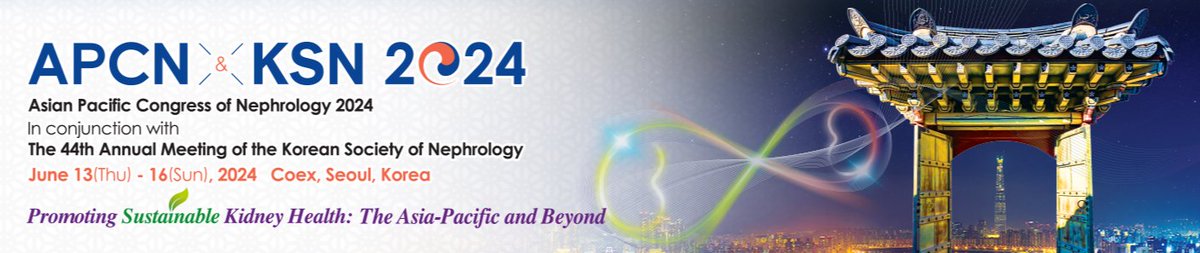 The Asian Pacific Society of Nephrology (APSN) tweet media
