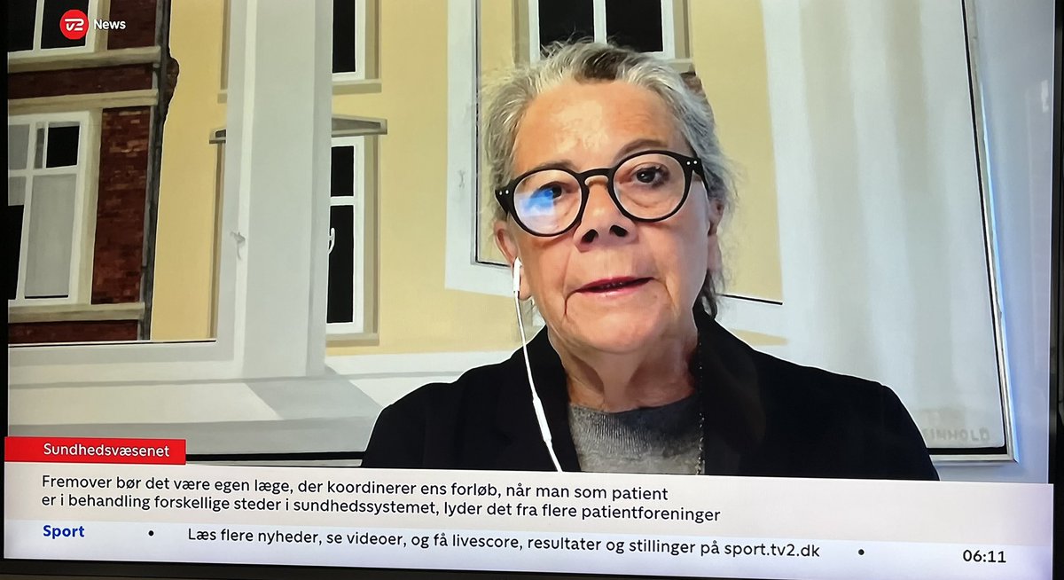 Sundhedsvæsenet er under pres!

Kræftpatienterne oplever ofte at stå alene i eget forløb. Mit budskab på <a href="/tv2newsdk/">TV 2 NEWS</a>: Egen læge bør have ansvar for hele patientforløb.

Ser frem til, at <a href="/Strukturkom/">Sundhedsstrukturkommissionen</a> kommer med bud på løsninger på - og Christiansborg handler på dem #dkpol #sundhed