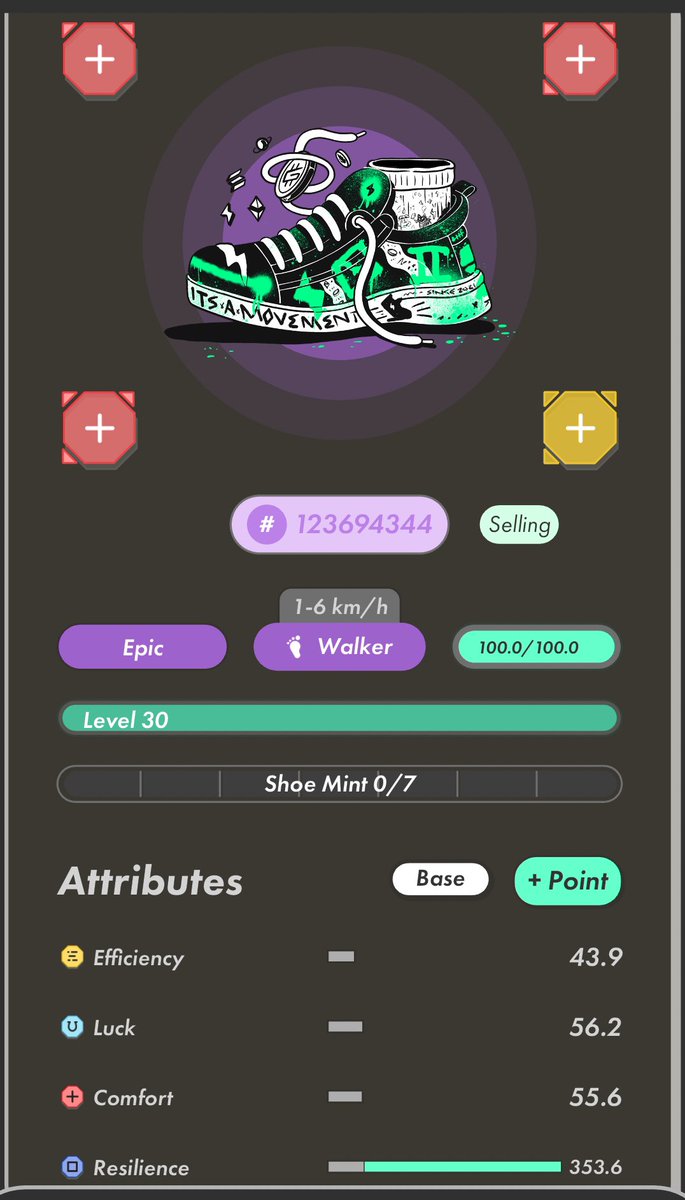 What do you think guys for how much should i sell it on marketplace? Give me prices in the comments and retweet this post for me so more people can comment down below, thanks✌🏻
<a href="/Stepnofficial/">STEPN GO</a> <a href="/u_stepn/">U@STEPN</a> <a href="/t2_stepn/">t2@STEPNエンジニア</a> <a href="/stepn_gyoza/">餃子</a> <a href="/1235_sj/">えすじぇい</a> <a href="/Lion_STEPN/">らいおん(Lion)@G-Simulator</a>  <a href="/TatsianaSTEPN/">Tatsiana Mikhailava</a> <a href="/sinstepn/">sin@stepn</a> <a href="/solana/">Solana</a>